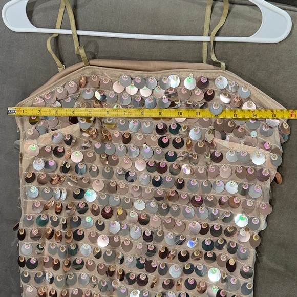 NEW NWOT Glamorous Sequin Maxi Dress - Picture 9 of 11